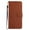 Brown, variant on ELEHOLD Case for Google Pixel 9, Leather Wallet Case Stand Cover with Wrist Strap,Purple