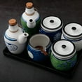 thumbnail image 6 of Creamer And Sugar Sets, Cream And Sugar Pot, Creamer Jug Sugar Jar, Coffee Serving Set, Cream Pitcher -Blue-Milk Jug, 6 of 6