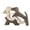 B, variant on Tkrady Wooden Dog Cat Family Statue, Handmade Wood Decoration, Cute Puppy, Kitty and People Statue Sculpture Ornament Collectible Figurine Craft Arts for Home, Office, Living Room (C(S))