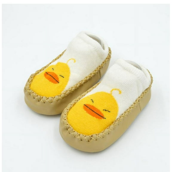 Infant Baby Girls Boys Slippers Socks - Stay-on Moccasins Toddler Floor - First Walker House Shoes One Size Animal Knit Socks Farm Animal  pink koala
