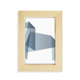 thumbnail image 1 of Origami caballo forma geométrica abstracta Escritorio de madera Arte Pintura 5x7 pulgadas marco de foto foto, 1 of 4