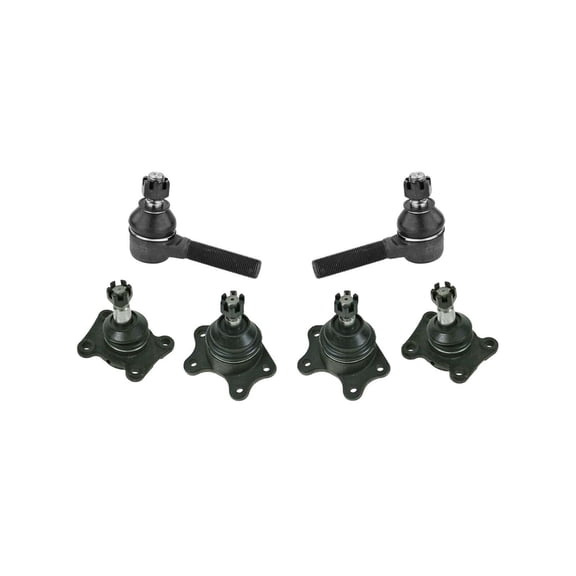 Upper & Lower Ball Joints   Outer Tie Rod Ends Front Steering & Suspension 6 Pieces Kit Compatible with 4WD Models Fits select: 1989-1995 TOYOTA PICKUP, 1989-1995 TOYOTA 4RUNNER