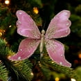 thumbnail image 6 of Christmas Ornaments New Christmas Tree Butterflys Ornaments Wreath Decor Ceiling Wall Decoration for 2025 Year Gifts Holiday Glittering Butterflys Christmas Tree Hanging Ornament, B, 6 of 7
