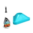 thumbnail image 2 of Lipstore 10Pcs Triangle Soccer Cones for Training Football Field Marking Portable Agility Blue, 2 of 8
