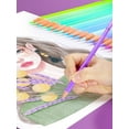 thumbnail image 4 of Fznkrag 50pcs Count Oil Colored Pencils Set for Adults Macaron Colored Pencils Artists Drawing Colored Pencils Set Soften Wooden Oil Pastel Colored Pencils for Student, 4 of 11