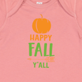 thumbnail image 4 of Inktastic Happy Fall Y'all, Pumpkin, Arrow - Orange Green Boys or Girls Baby Bodysuit, 4 of 5