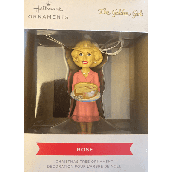 Hallmark 2021 The Golden Girls Rose Nylund Christmas Ornament