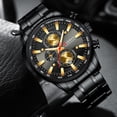 thumbnail image 2 of CURREN Montre pour Homme Mouvement à Quartz Bracelet en Acier Inoxydable Heure &, 2 of 8