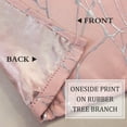 thumbnail image 4 of Christmas Blush Kitchen Curtains 36 Inch Length- Black Out Curtain Panels for Kitchen Decoration Thermal Insulating Blackout Drapes/Draperies for Small Window(52X18+26X36 Inch,Blush,3 Pieces), 4 of 6