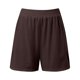 thumbnail image 4 of MKLEKYY Pantalones Cortos Deportivos para Mujer, Informales, de Verano, Suaves y Cómodos, con Cuello Redondo y Diseño A Rayas para Uso Diario En Primavera y Verano., 4 of 4