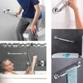 thumbnail image 3 of Barra de Apoyo para Baño, Mango de Bañera de Acero Inoxidable SUS 304 de 12 Pulgadas/30 Cm con Agarre Antideslizante, Barra de Apoyo para Inodoro para Ancianos/Discapacitados/Niños/Embarazada, 3 of 5