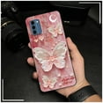 thumbnail image 6 of KBS-Phone Case For Nokia C300 4G, Silicone Dirt-resistant Anti-knock Anti-dust Waterproof Back Cover Soft case flower TPU Phone Pouch Oil Painting Shockproof Graffiti Cute Fashion Design, 6 of 9