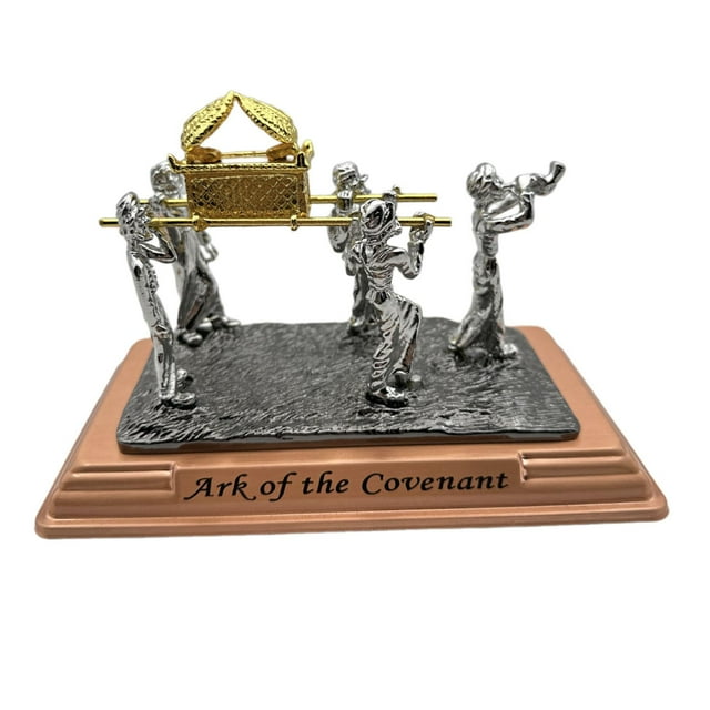 Luzkey Arche de l'Alliance Figurine Religieuse Ornement de Bureau de Collection de Statue Décorative pour Entrée de Pièce Maîtresse de Table de Cheminée