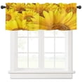 thumbnail image 2 of Sunflower Blossoms Yellow Flower Curtain For Living Room Kids Bedroom Kitchen Window Curtains Home Essentials Interior Drapes, 2 of 6