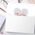 thumbnail image 4 of Thank You Greeting Cards & Envelopes, Beautiful & Romantic Love Hearts Greetings, 4 of 5