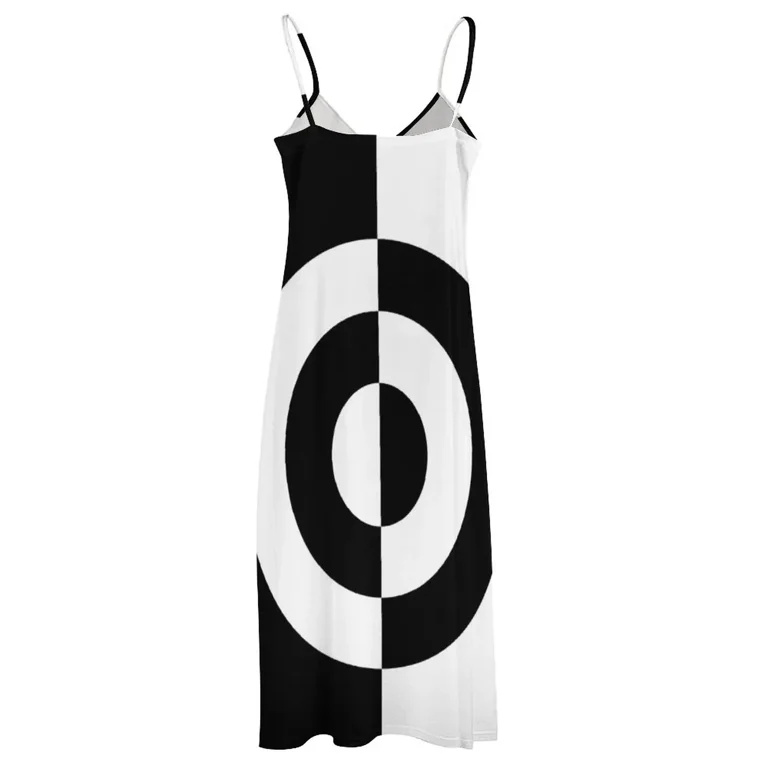 Mod Target - Black & White Retro Invert Sleeveless Dress Dress women  dresses ladies 2025 summer - Walmart.com