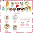 thumbnail image 5 of Cartoon Pet Dog Theme Birthday Decor Supplies Dog Bone Foil Balloon Puppy Cake Topper Happy Birthday Banner for Animals Birthday Party Decoration, 5 of 5