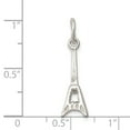 thumbnail image 2 of Sterling Silver Eiffel Tower Charm QC3124 (24mm x 9mm), 2 of 2
