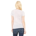 thumbnail image 3 of Women's Jersey Deep V-Neck Short Sleeve T-Shirt, 3 of 3
