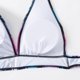 thumbnail image 5 of WILLBEST Traje de Baño Dama conjuntos de Bikini de 3 Piezas para Mujer Trajes de Baño Vintage con Estampado Floral Trajes de Baño con Cubiertas de Manga Larga, 5 of 6
