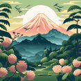 thumbnail image 1 of Mount Fuji - DIY Diamond Painting, 1 of 6