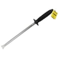 thumbnail image 1 of Lansky 9" Steel Sharp Stick, Comfort Grip,Sharpening Rod, Butcher's Style #LSS9S, 1 of 3