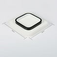 thumbnail image 5 of LED Ceiling Lights Modern Ceiling Lamp,20W 9.5-Inch Flush Mount Lighting Fixture,Kitchen Light Fixture for Hallway Living Room Bedroom Office - Square Warm white Square, 5 of 8
