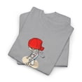 thumbnail image 3 of Broken Bones Blind Fernandez v2 Vintage Skateboard 2002 Classic TShirt Print - Sport Grey / M, 3 of 5
