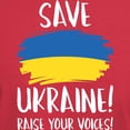 thumbnail image 3 of CafePress - Save Ukraine Raise Your Voices Dark T Shirt - Men's Classic Graphic Cotton T-Shirt, 3 of 4