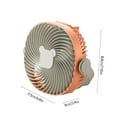 thumbnail image 3 of Electrodomésticos Ventilador pequeño Colgante de pared Ventilador de escritorio Iluminación multifuncional Ventilador recargable USB Ventilador recargable de nuevo estilo, 3 of 7