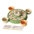 thumbnail image 2 of Juego de pesca, juego de rol, juguetes educativos coloridos, juguete de pesca eléctrico, con de mesa musical, para regalos de fiesta, para niños de 3 verde, 2 of 10