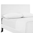 thumbnail image 7 of Modway Phoebe Vinyl Upholstered Full Platform Bed in White, 7 of 7