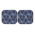 thumbnail image 7 of Daiia Sunflowers 2PCS Car Windshield Sun Shade, Foldable Sun Shield for Car Front Window, Auto Sun Blocker Visor Protector Universal for Truck SUV Pickup-Small, 7 of 7