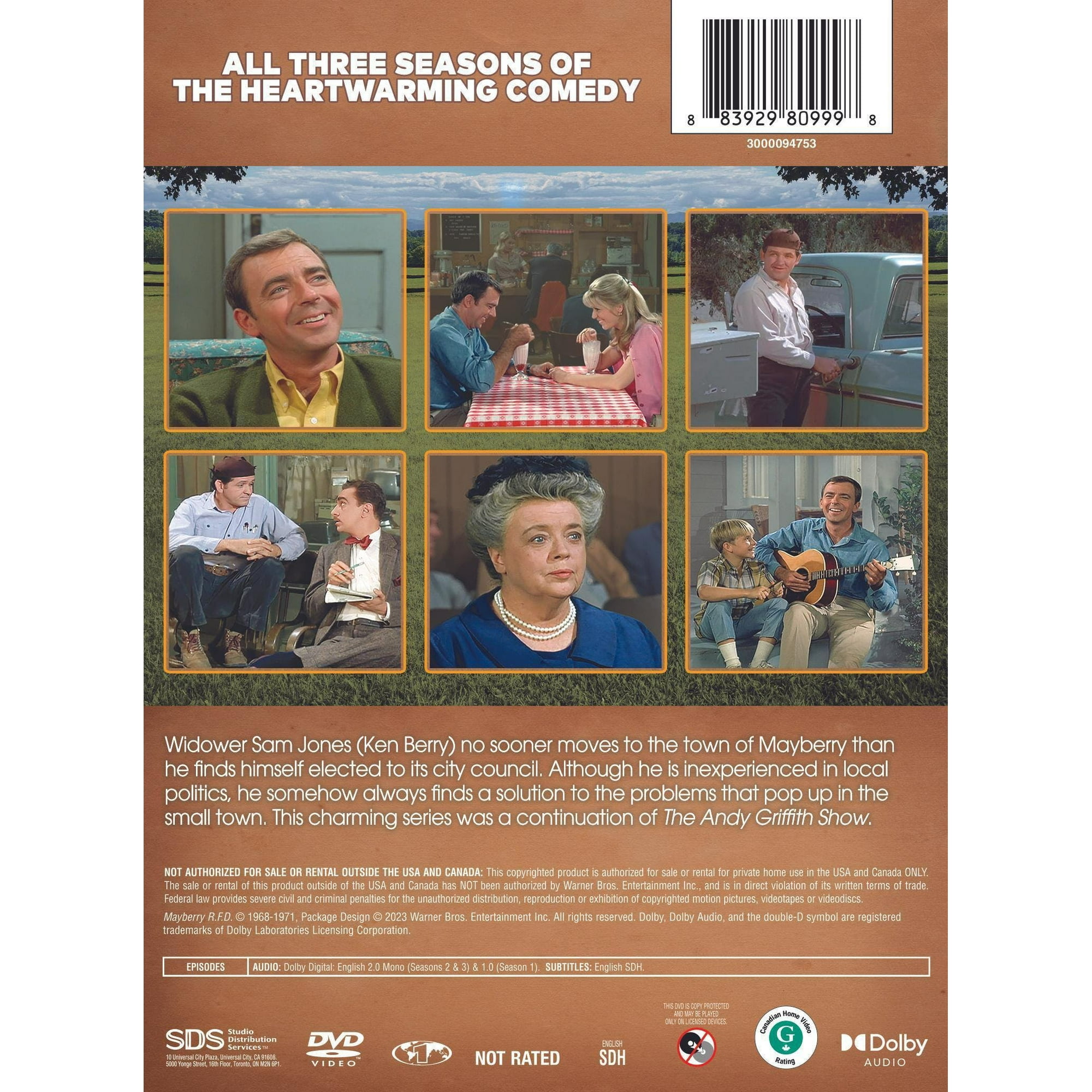 Mayberry R.F.D.: The Complete Series (Box Set) [DVD] - Walmart.ca 