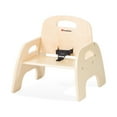 thumbnail image 6 of Foundations Simple Sitter 7” Low Wood Feeding Chairs, Stackable Wood Toddler Chairs with Food Service Grade Finish, 2 Pack, 6 of 7