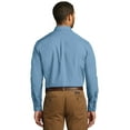 thumbnail image 2 of Port Authority 1181334 Long Sleeve Carefree Poplin Shirt in Carolina Blue for W100 - Large, 2 of 4