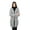 Grey, variant on Aran Fisherman Coat Cardigan for Women Open Front Cardigan 100% Merino Wool