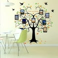 thumbnail image 4 of Family Tree Wall Decal - Heart Shaped Wall Sticker with 9 Large Photo Picture Sticker Frames, 4 of 7
