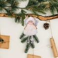 thumbnail image 3 of Hwkond Outdoor Christmas Decorations Clearance Christmas Decoration Pendant Christmas Tree Decoration Cute Fabric Deer Horn Plush Girl Angel Doll Pendant Pendant, 3 of 4
