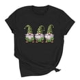 thumbnail image 5 of Womens St Patricks Day Shirt – Love Clover Shamrock Tee, Cute Irish Outfit, 5 of 8