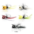 thumbnail image 5 of 20 Piezas Poppers de Pesca con Mosca, SeñUelos de Pesca de Superficie, Bajo, Tipo de , Azul, Trucha, Salmón, 5 of 5
