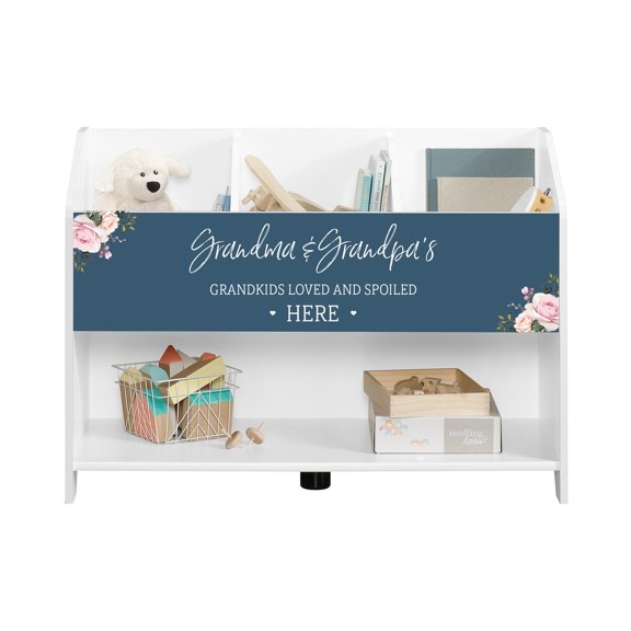 LifeSong Milestones Bookcase Footboard Storage Box Grandma & Grandpas Grandkids