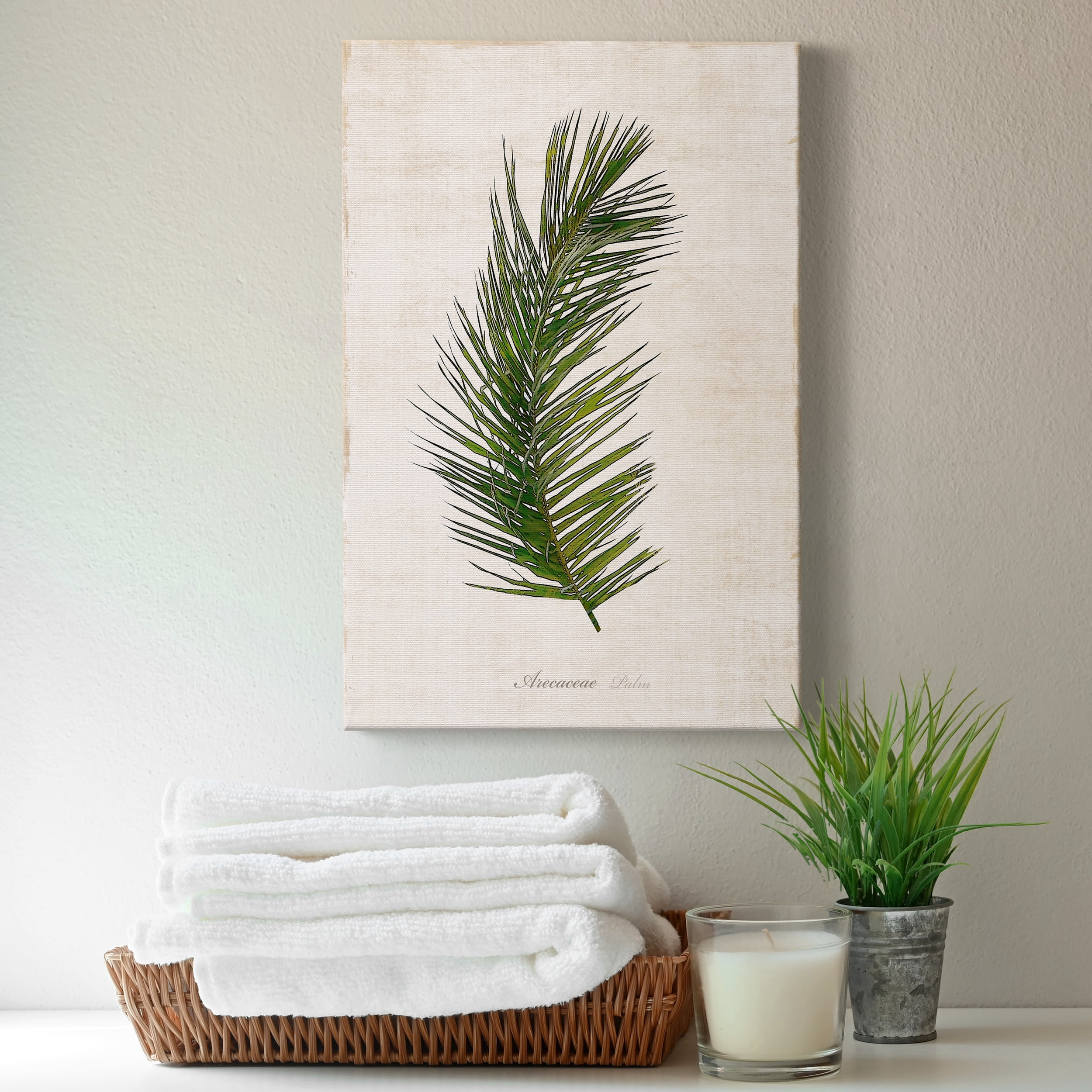 Palm Botanical II Premium Gallery Wrapped Canvas - Ready to Hang - 18 x 27