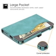 thumbnail image 6 of Fintie Case for Samsung Galaxy Tab A 8.0 2019 Without S Pen Model (SM-T290 Wi-Fi, SM-T295 LTE), [Corner Protection] Multi-Angle Viewing Stand Cover with Pocket, Turquoise/Brown, 6 of 7