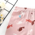 thumbnail image 6 of KPOPLK Baby Boy Shorts Cotton Pull On Baby Shorts Infant Boy Clothes Summer Casual Elastic Waist with Pocket 3 6 9 12Months 2T 3T 4T Size 5-6 Years,Light Pink, 6 of 7