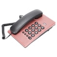 thumbnail image 3 of Desktop Landline, Wearable Button Last Number  Wired Telephone Pauseable Battery Free  for Office for Home Red,,Blue,Orange,Rose Red, 3 of 7