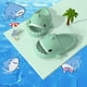 thumbnail image 3 of Sandalia rosyclo Shark Cloud, bonita, antideslizante, color verde claro 11, 3 of 5