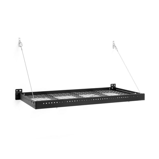 NewAge Products Wall Mounted Overhead Garage Ceiling Rack 24"L X 48"W X