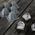 thumbnail image 2 of Imagine-Nation "Pyramid Ice" Molde de silic√≥n para hielo Imagine-Nation 204001, 2 of 4