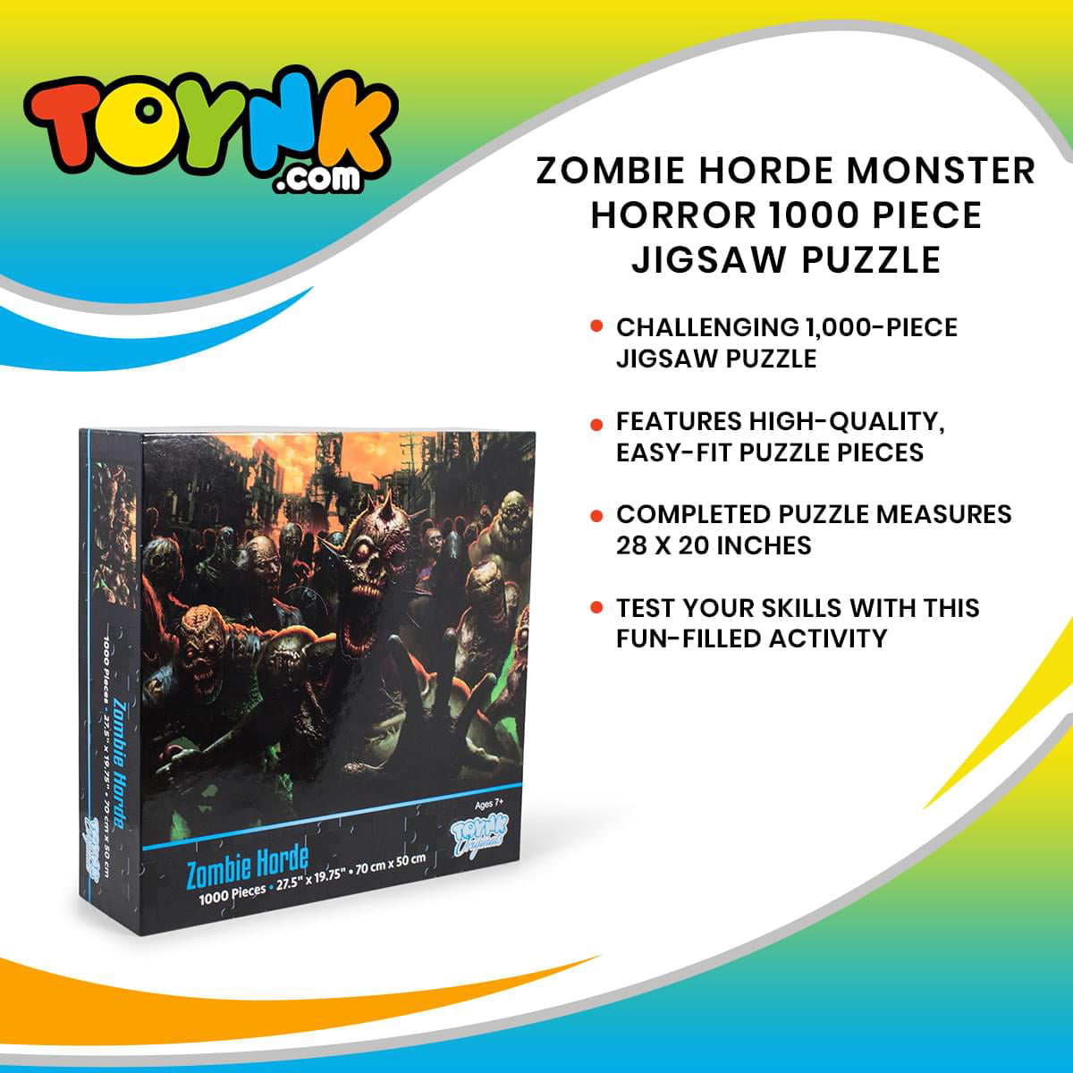 Funny Horror Play Game Jigsaw Puzzle 1000 Pieces 